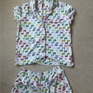Roller Rabbit Rainbow Whale Pajama Set